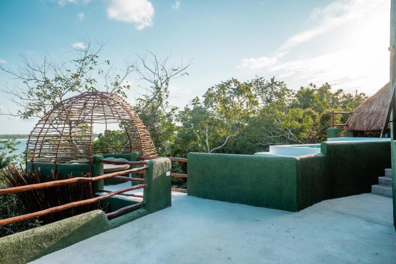 Casa Pibe, Private Jacuzzi, Pier And Rooftop Villa Bacalar Exterior photo