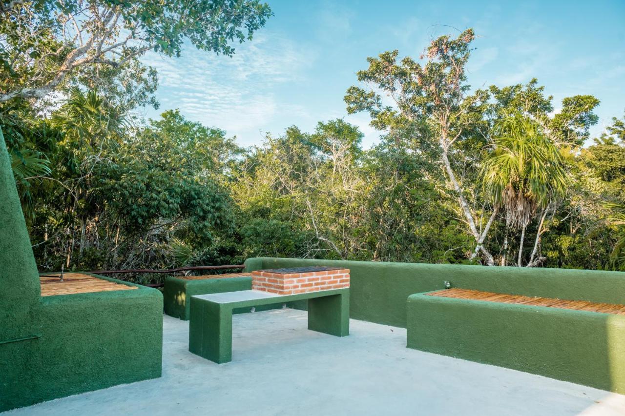Casa Pibe, Private Jacuzzi, Pier And Rooftop Villa Bacalar Exterior photo